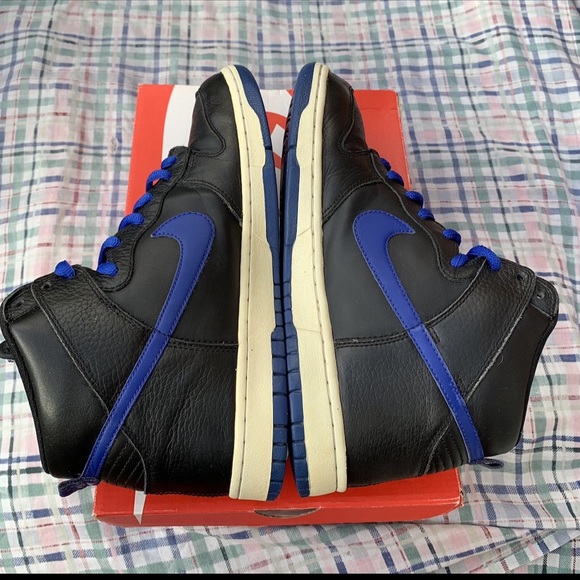Nike Dunk High Black Royal Blue 
Size 10 - Picture 6 of 6